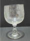 -ANCIEN TRES GRAND VERRE RINCE RAISIN Gravé AMITIE Pampres & GRAPPES RAISIN  E - Glas & Kristall