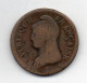 FRANCE, 1 Decime, Copper, Year L' An 8-AA, KM # C137.2 - 1792-1804 First French Republic