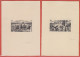 Afrique Equatoriale Tchad Au Rhin Type Des PA N°44/49 D' A.E.F 6 Epreuves D'artiste Sans Le Nom Du Pays Signées DECARIS - Sonstige & Ohne Zuordnung