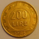 1988 - Italia 200 Lire      ---- - 200 Lire