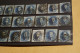 RARE Lot De 21 Timbres Non Dentelés,oblitérations De Bureau De Poste à Identifier,timbres 20 C. - Balkstempels: Distributiekantoren