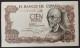 España – Billete Banknote De 100 Pesetas – 1970 - 100 Pesetas