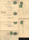 UY7m 6 Postal Cards New York + Tillson NY 1950-52 - 1901-20