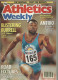 Delcampe - ATHLETICS WEEKLY 1990 MAGAZINE SET – LOT OF 50 OUT OF 52 – TRACK AND FIELD - 1950-Now