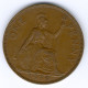 England / United Kingdom George VI. (1936-1952) 1 Penny 1939 (Bronze) KM#845, Ss+ - Autres & Non Classés