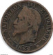 *france 5 Centiemes 1862 A Km797.1   Fr+ - 5 Centimes