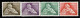 Portugal, 1957, # 827/30, MNH - Unused Stamps