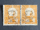 Colonie TUNISIE Paire N° 70 C.N. 9 Indice 2 Perforé Perforés Perfins Perfin Superbe !! - Altri & Non Classificati