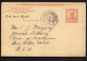 UY12r Reply Card Odessa RUSSIA - Ann Arbor MI 1934 - 1921-40