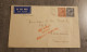 GB COVER AIR MAIL PAR AVION CIRCULED SEND TO GERMANY - Covers & Documents