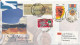 South Africa Cover Sent To Germany Ladysmith 10-12-2002 With More Topic Stamps Also SCOUT Stamps On The Backside Of The - Briefe U. Dokumente
