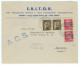 P2581 - ITALIA GOVERNO MILITARE ALLEATO, 20CENT. X 2 PLUS 0,05 REGNO, TARIFFA DI 0,50, 13.10.1944. - Anglo-Amerik. Bez.: Naples