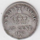 NAPOLEON III  - 20 Centimes   1867 A - 20 Centimes