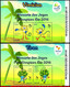 Ref. BR-3319-20 BRAZIL 2015 SPORTS, OLYMPIC AND PARALYMPIC, GAMES, RIO 2016, MASCOTS, 2 S/S MNH 4V Sc# 3319-20 - Summer 2016: Rio De Janeiro