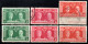 2345. NEW ZEALAND. 1935 SILVER JUBILEE SC.573-575 MNH AND USED - Unused Stamps