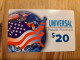 Prepaid Phonecard USA, Universal - Flag - Autres & Non Classés