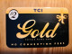 Prepaid Phonecard USA, TCI - Gold - Andere & Zonder Classificatie