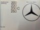 Mercedes-Benz 200, 230, 230 C, 250. Bedienungsanleitung. - Transporte