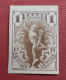 Stamps Greece  1901-1902 Mercury On Thin Paper In Imperforate Singles, Mint. 1Lepton - Neufs