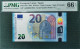 20 EURO SPAIN 2015 DRAGHI V001H2 VA SC FDS LOW SERIAL NUMBER PMG 66 EPQ - 20 Euro