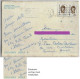 Argentina 1973 Postcard Photo Buenos Aires Sent To Curitiba Brazil Stamp General San Martin Telefunken Sorting Mark - Covers & Documents