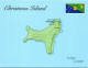 20-1-2024 (1 X 3) Flags & Map - 2 Postcards - Australia Islands (Christmas & Cocos Keeling) - Altri & Non Classificati