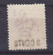 Selangor 1894 Mi. 14, 3c./5c. Tiger Panthera Tigris Overprinted 3 CENTS, MNG(*) (2 Scans) - Selangor