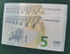 5 EURO SPAIN 2013 LAGARDE V015B4 VC CORRELATIVE COUPLE HUNDRED CHANGE SC FDS UNCIRCULATED  PERFECT - 5 Euro