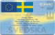 Slovenia - Telekom Slovenije - Spring In Europe - Sweden, Gem5 Red, 09.2004, 50Units, 5.000ex, Used - Slowenien