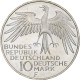 République Fédérale Allemande, 10 Mark, 1972, Stuttgart, BE, Argent, SUP+ - Commémoratives