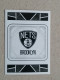 ST 48 - NBA Basketball 2022-23, Sticker, Autocollant, PANINI, No 124 Logo Brooklyn Nets - 2000-Aujourd'hui