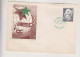 YUGOSLAVIA, 1953 ESPERANTO ZAGREB FDC Cover - Covers & Documents