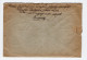 24.04.1945. YUGOSLAVIA,SERBIA,STARI BECEJ TO BELGRADE,PARTIZAN MAIL,MILITARY CENSOR - Covers & Documents