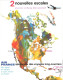 Nouvelles Escales 1964 Air France En Boeing Washington Et San Juan Avec Horaires Et Tarif Dépliant 2 Volets A4 - Horaires