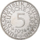 République Fédérale Allemande, 5 Mark, 1974, Karlsruhe, Argent, SUP, KM:112.1 - 5 Marchi