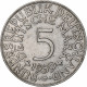 République Fédérale Allemande, 5 Mark, 1959, Karlsruhe, Argent, TTB, KM:112.1 - 5 Marchi