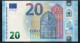 20 EURO GERMANY  X001 SERIE XZ00 - UNC - 20 Euro