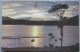 ENGLAND UK UNITED KINGDOM SUNSET LAKE WINDERMERE PC POSTCARD CP AK CARTOLINA CARTE POSTALE ANSICHTSKARTE POSTKARTE CARD - Reading