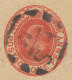 GB 190?, EVII 1d Scarlet Stamped To Order Wrapper (The Times) With Extremely Rare Barred Cancel "FS / M" ("M" = Morning - Briefe U. Dokumente