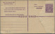 Australia - Postal Stationery: 1923/28, Registration Envelopes KGV With Stamp On - Ganzsachen