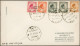 Libya: 1952/1954, Four Covers Franked With Values From The 1952 Definitives With - Libya