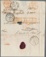 France -  Pre Adhesives  / Stampless Covers: 1852, Stampless "rayon Limitrophe" - Autres & Non Classés