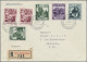 Liechtenstein: 1934, LIBA, 6 Saubere R-Briefe Alle Mit LIBA-SST Aus 29.9.-3.10.3 - Briefe U. Dokumente