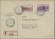 Delcampe - Liechtenstein: 1934, LIBA, 6 Saubere R-Briefe Alle Mit LIBA-SST Aus 29.9.-3.10.3 - Briefe U. Dokumente