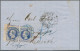 Hannover - Marken Und Briefe: 1859, 2 Gr Georg V. In Dunkelblau, Tadelloses Link - Hanover