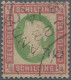 Helgoland - Marken Und Briefe: 1873, 1/4 Sch. Lilarosa, Mit Rundstempel (25% Auf - Helgoland