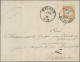 Deutsches Reich - Brustschild: 1875, 1/2 Gr. Orange, Gr. Schild Als Portogerecht - Covers & Documents