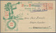 Deutsches Reich - Privatpost (Stadtpost): BEUTHEN O.S.,1900, "Flora-Postkarte" M - Correos Privados & Locales