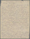 Militärmission: 1918, MIL.MISS.MAMURE Auf Zwei FP-Belegen (AK, Faltbrief) - Deutsche Post In Der Türkei