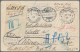 Deutsche Kolonien - Kiautschou - Besonderheiten: 1901, Feldpostkarte (farbig Rel - Kiautschou